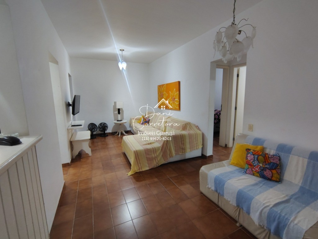 Apartamento tipo flat para Venda ou Locação em Guarujá-SP, Pitangueiras: 2 Quartos, 2 Salas, 1 Banheiro, 2 Vagas de Garagem - 75m² em Pitangueiras, Guarujá — foto 2