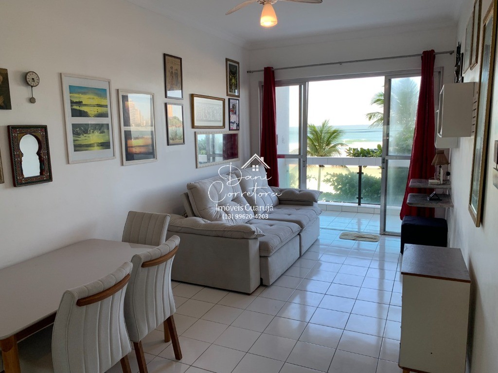 Apartamento frente mar, praia Pitangueiras com: 1 quarto, 1 sala com dois ambientes, 1 banheiro, 1 vaga, 70m². Aproveite essa oportunidade! em Pitangueiras, Guarujá — foto 7