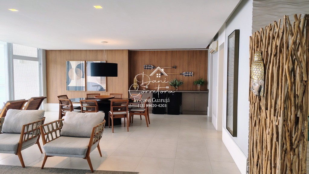 Apartamento de Luxo à Venda em Pitangueiras, Guarujá-SP: 3 Quartos, 3 Suítes, 2 Salas, 5 Banheiros, 2 Vagas, 230m². Venha Conferir! em Pitangueiras, Guarujá — foto 4