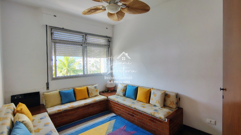 Apartamento frente mar total com lazer, Astúrias, 3 quartos, 2 suítes, 2 salas, 3 banheiros, 1 vaga, 110m². em Astúrias, Guarujá — foto 9