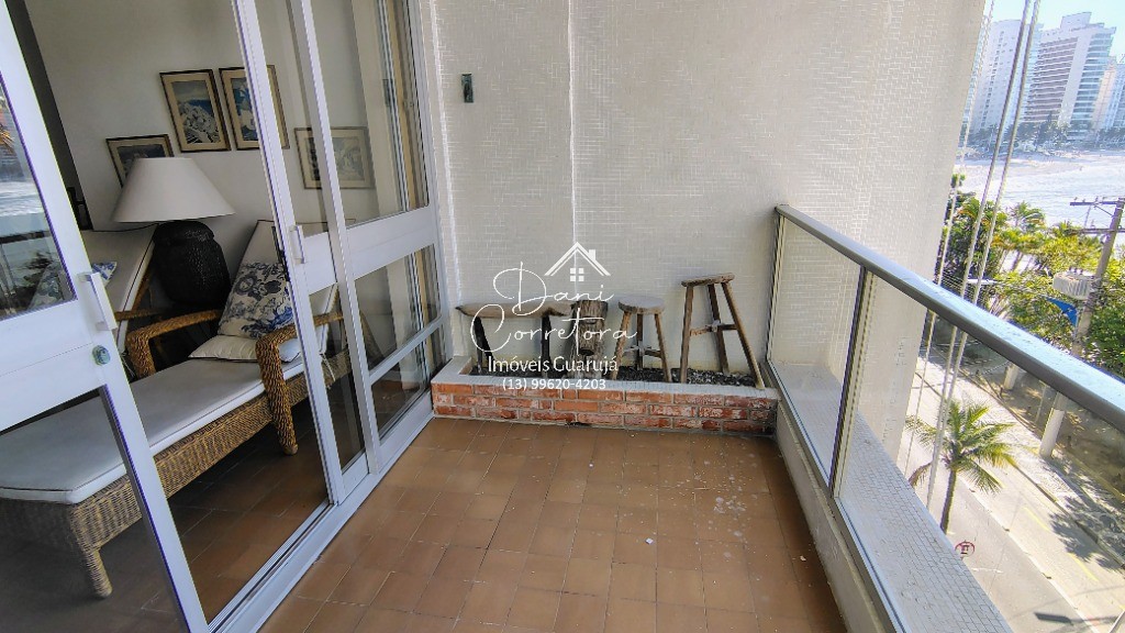 Apartamento frente mar total com lazer, Astúrias, 3 quartos, 2 suítes, 2 salas, 3 banheiros, 1 vaga, 110m². em Astúrias, Guarujá — foto 5