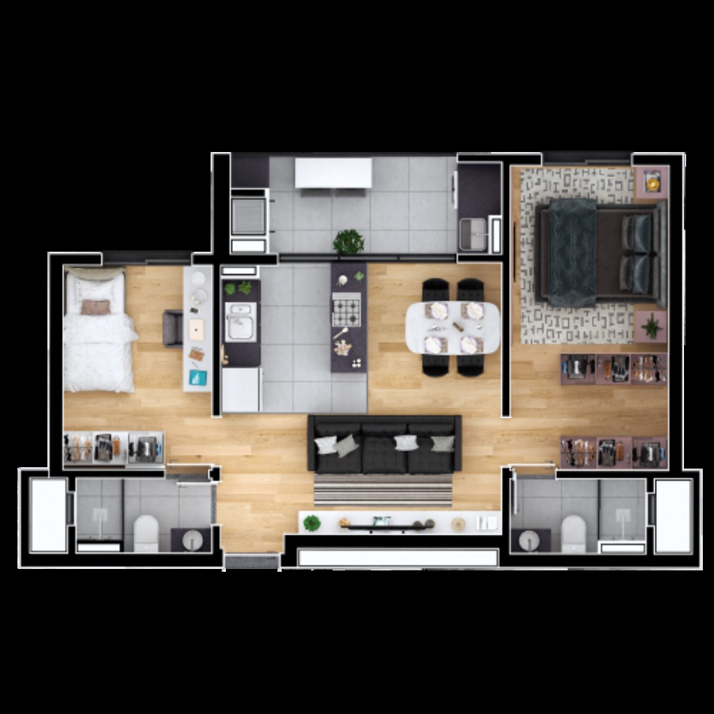 Cobertura, 2 quartos, 88 m² - Foto 21