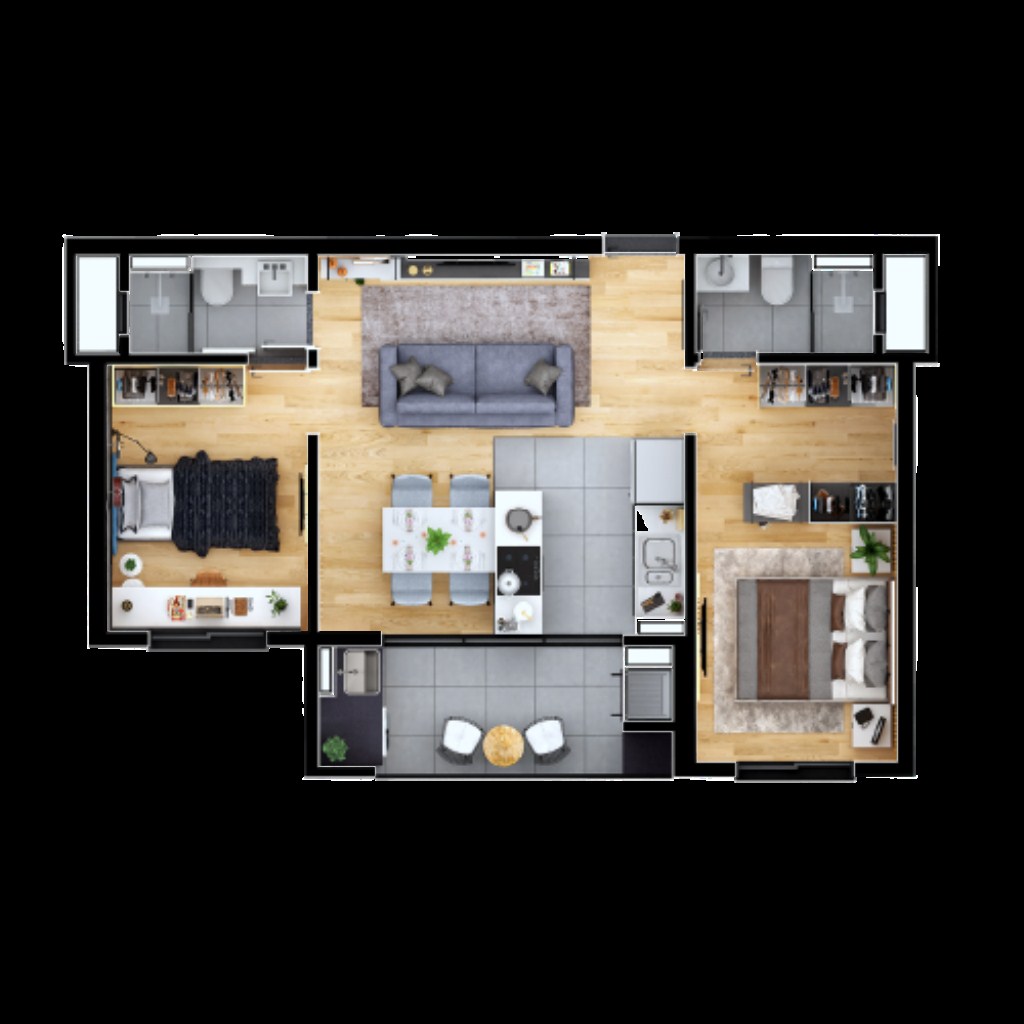 Cobertura, 2 quartos, 88 m² - Foto 22