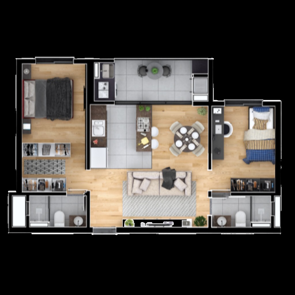 Cobertura, 2 quartos, 88 m² - Foto 23