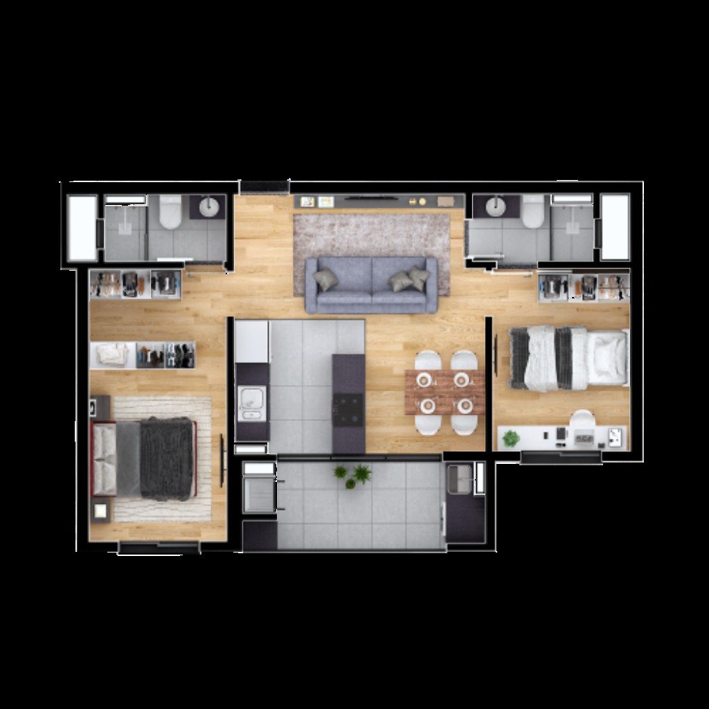 Cobertura, 2 quartos, 88 m² - Foto 24