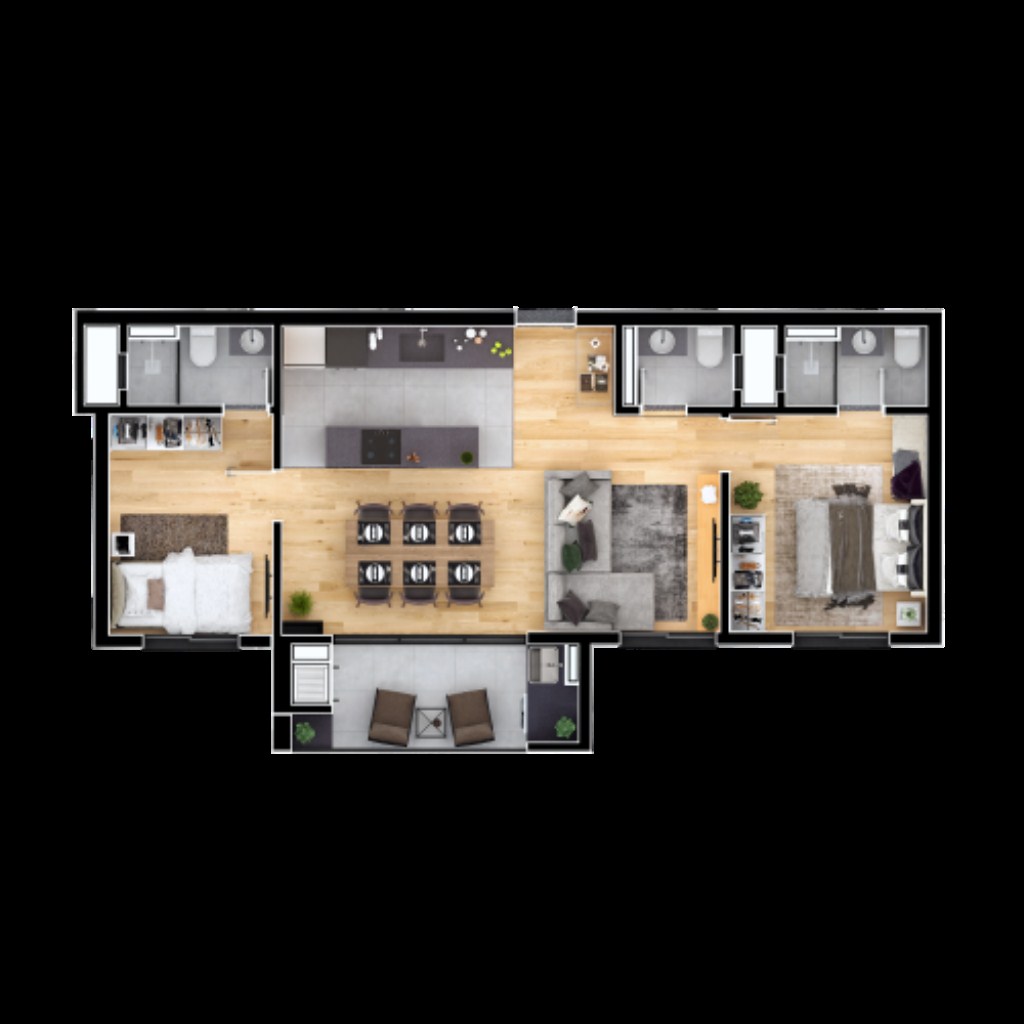 Cobertura, 2 quartos, 88 m² - Foto 26