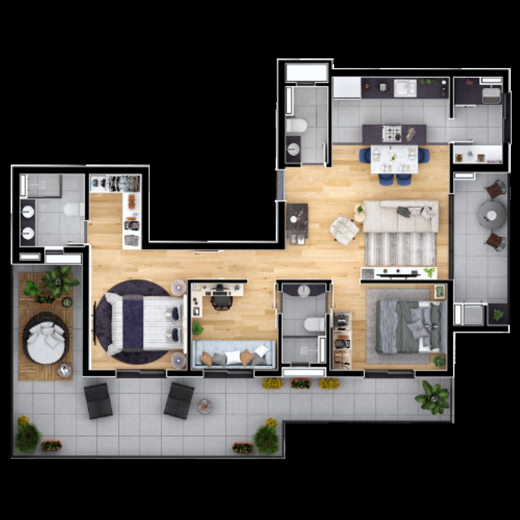 Cobertura, 2 quartos, 88 m² - Foto 30