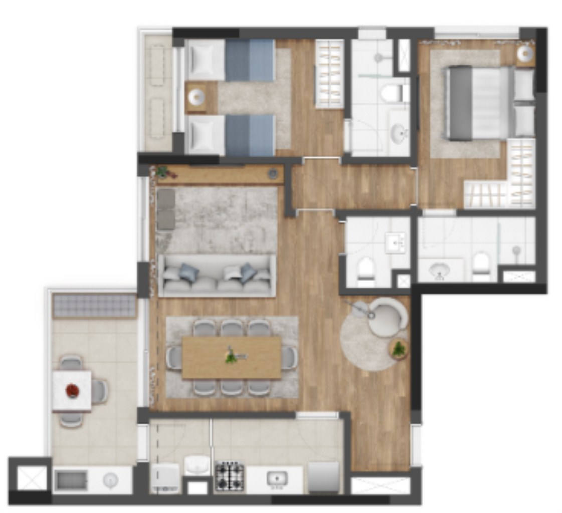 Apartamento, 2 quartos, 90 m² - Foto 25