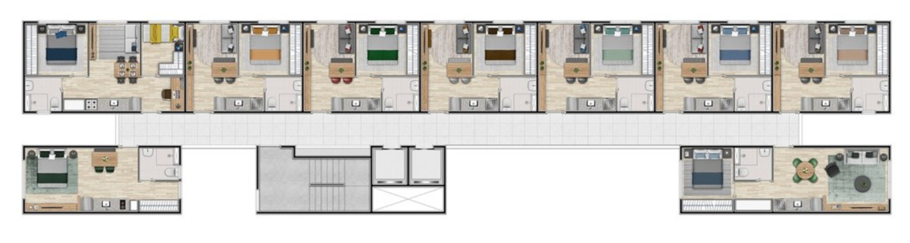 Apartamento, 1 quarto, 24 m² - Foto 16