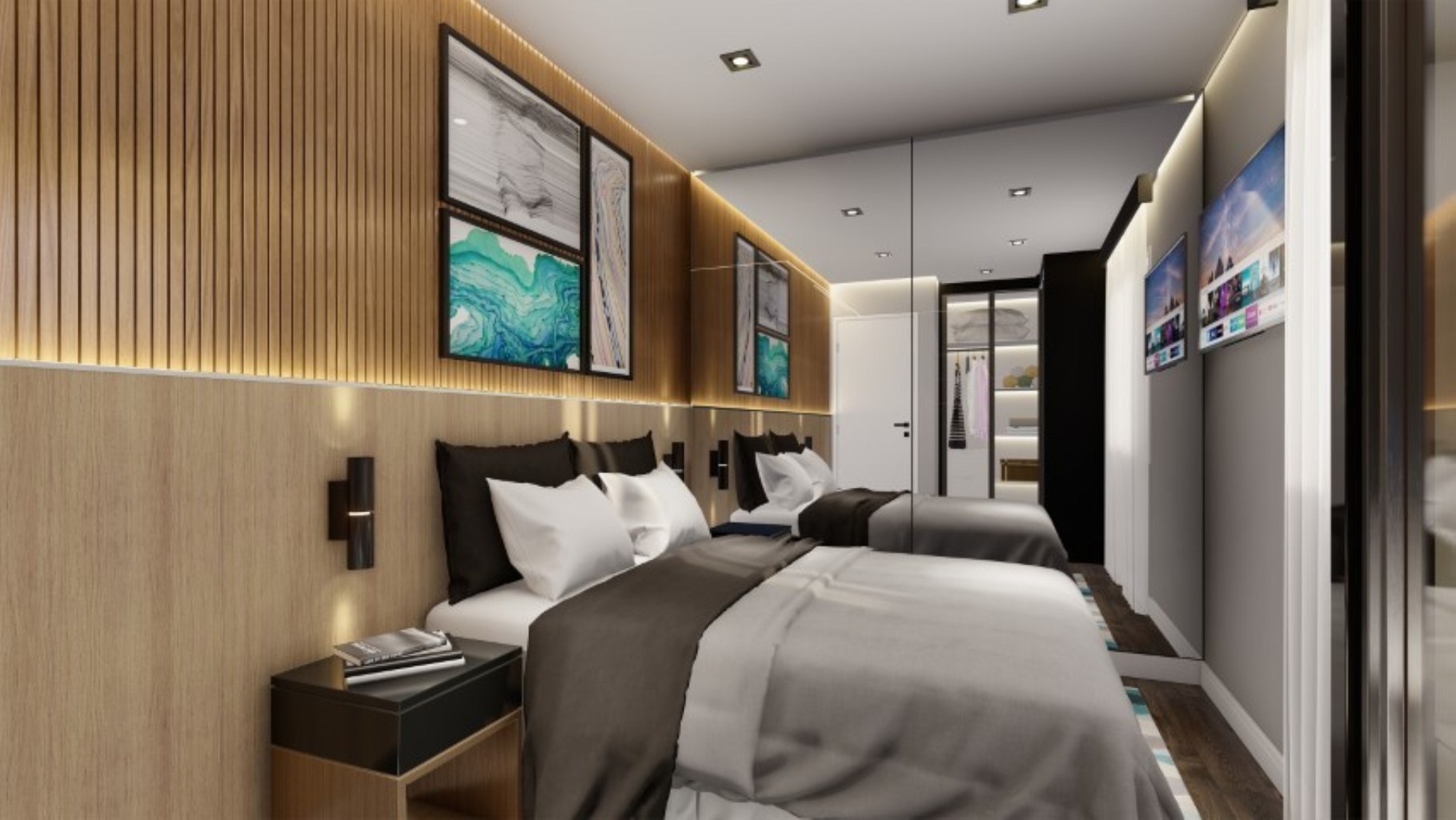 Apartamento à venda com 1 quarto, 59m² - Foto 12