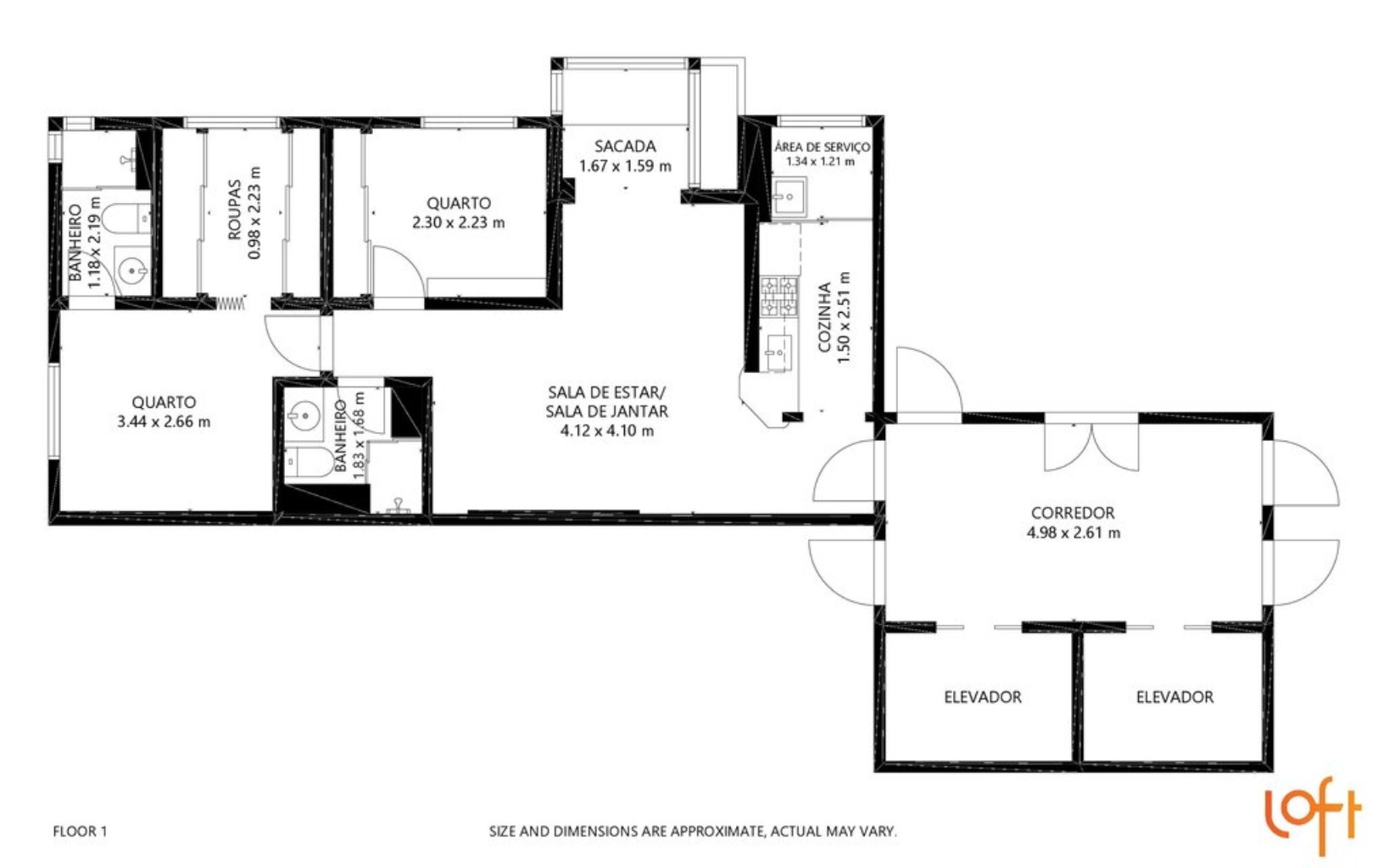 Apartamento, 2 quartos, 61 m² - Foto 9