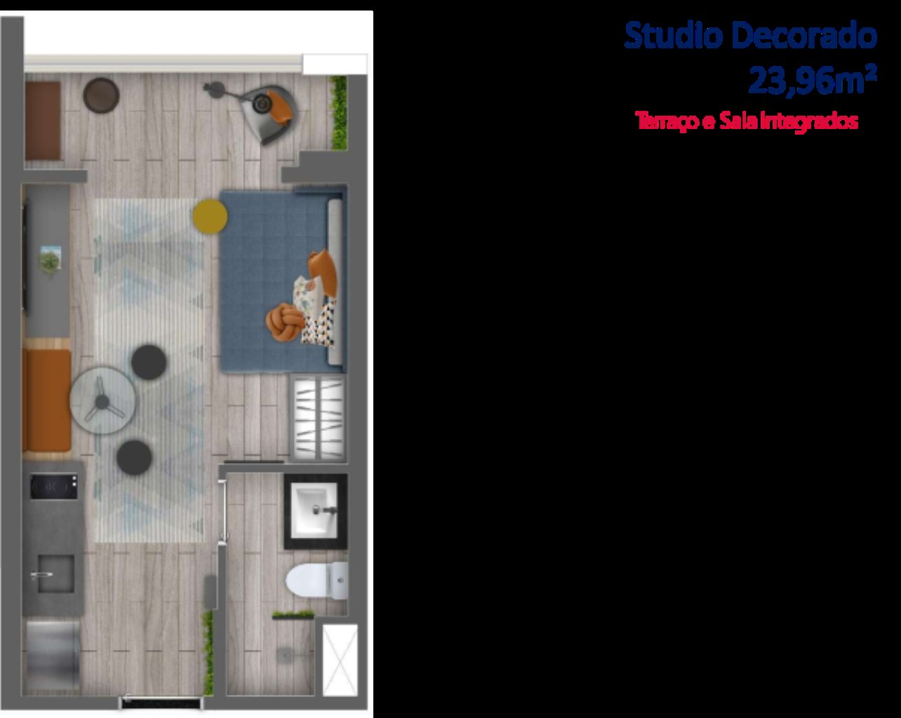 Apartamento, 1 quarto, 23 m² - Foto 19