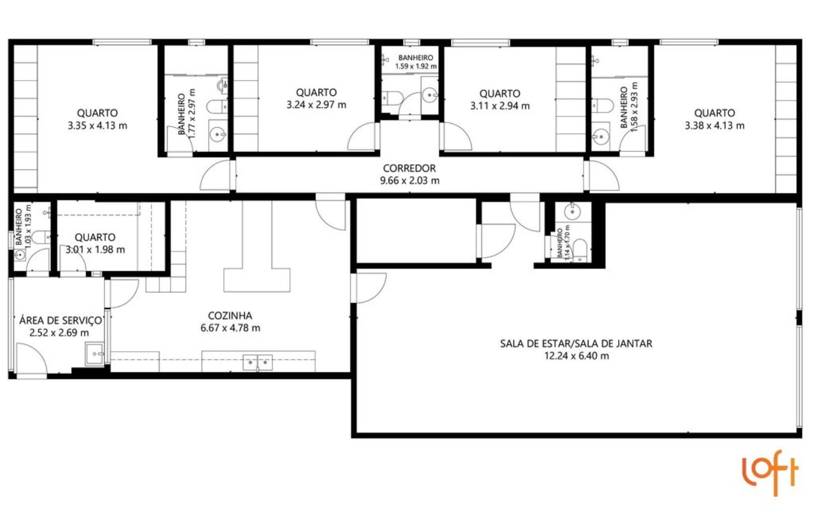 Apartamento, 4 quartos, 227 m² - Foto 9