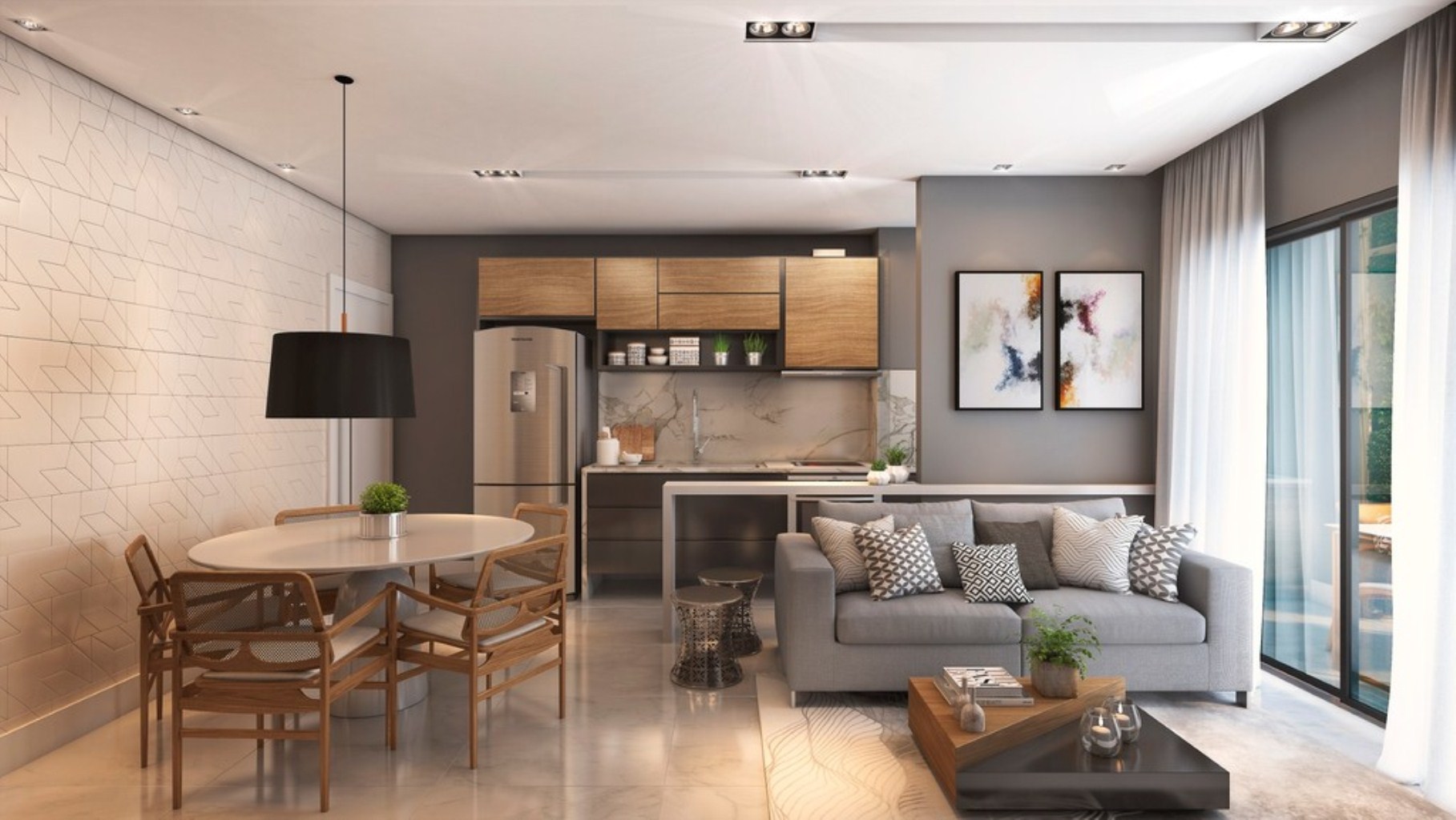 Apartamento, 3 quartos, 76 m² - Foto 2