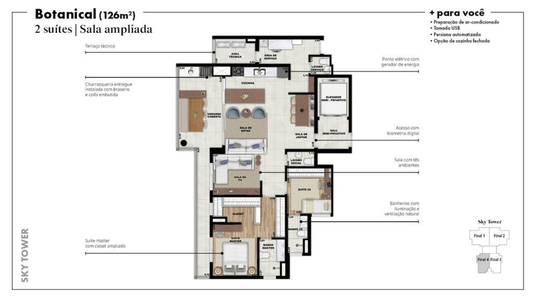 Apartamento, 4 quartos, 187 m² - Foto 34