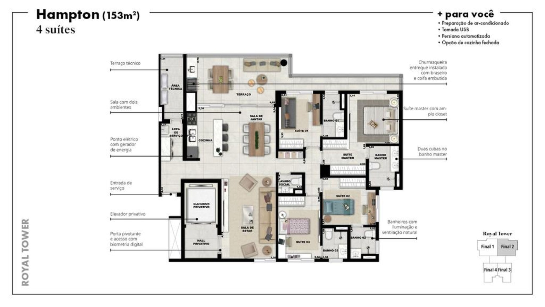 Apartamento, 4 quartos, 187 m² - Foto 37