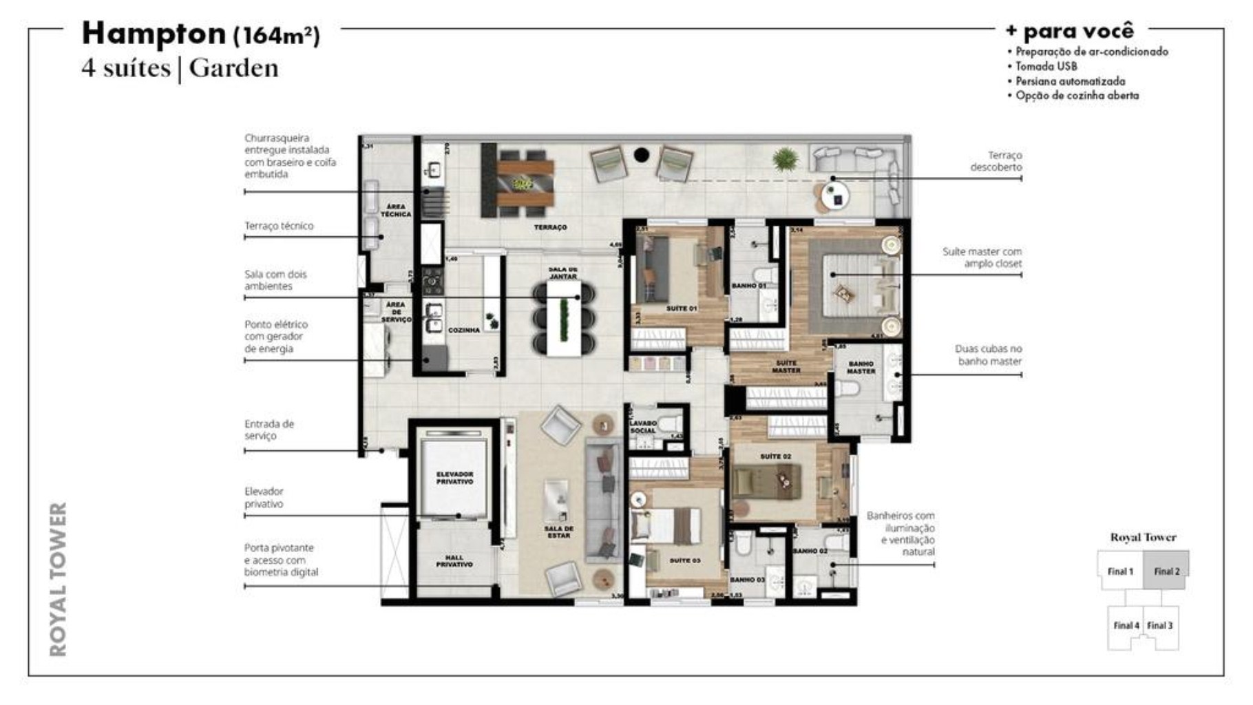 Apartamento, 4 quartos, 187 m² - Foto 39