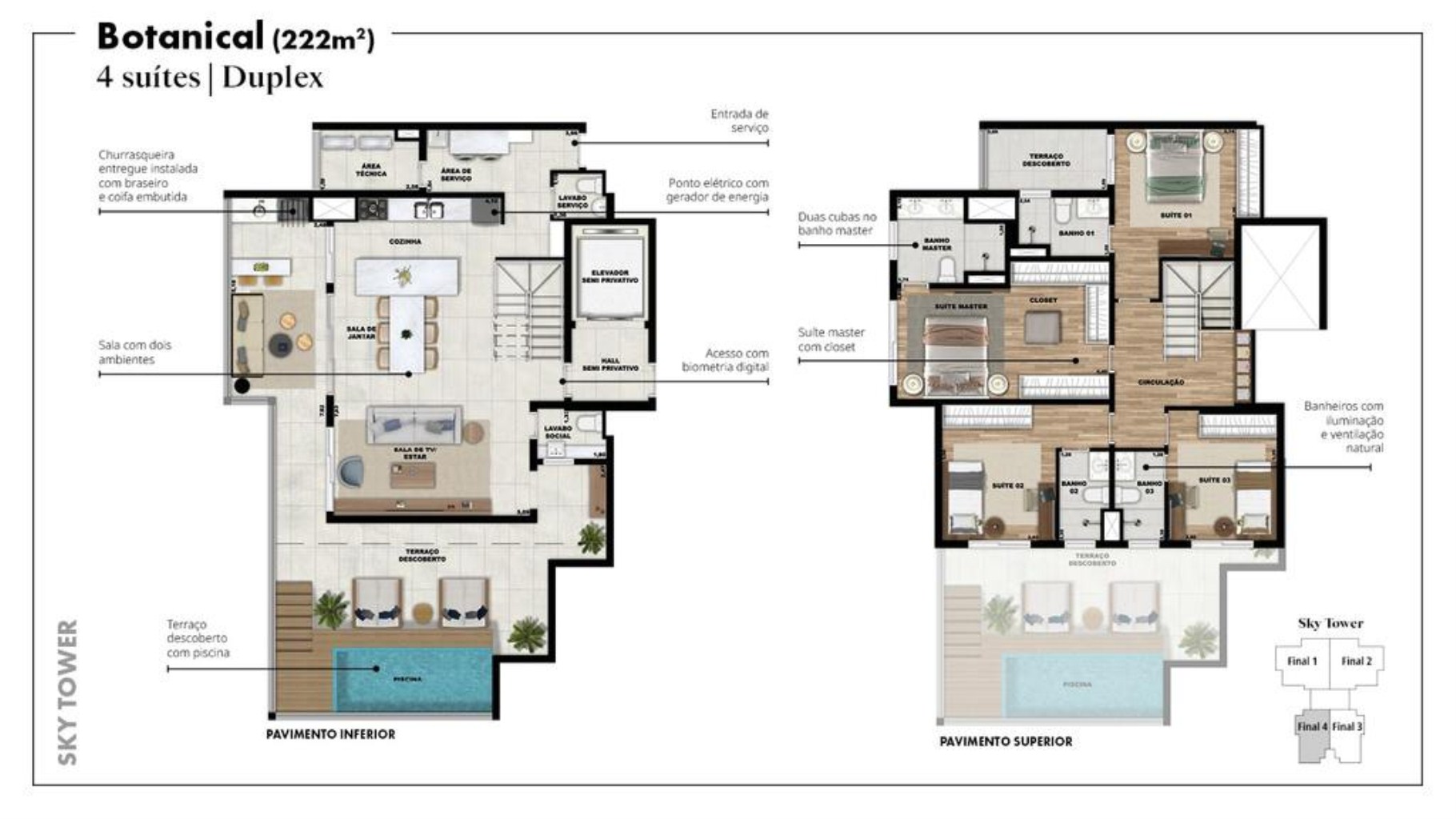 Apartamento, 4 quartos, 187 m² - Foto 45