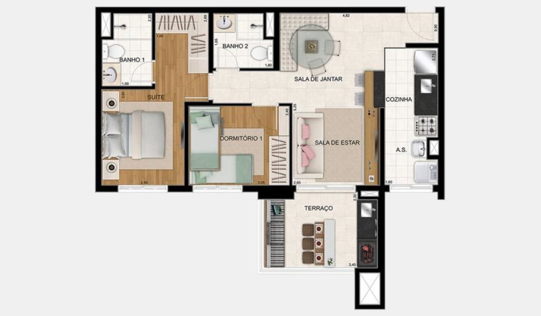 Apartamento, 3 quartos, 86 m² - Foto 27
