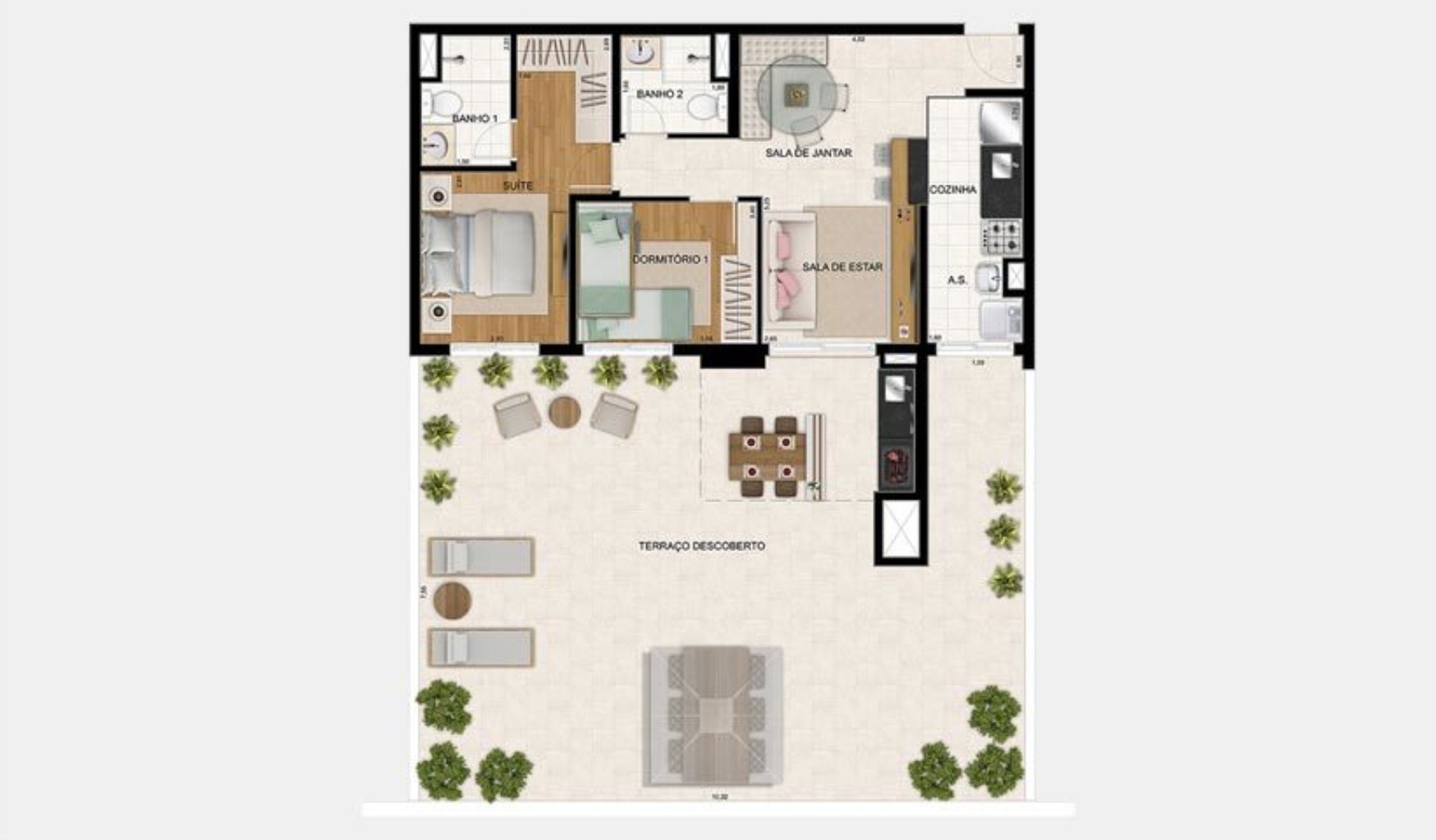 Apartamento, 3 quartos, 86 m² - Foto 33