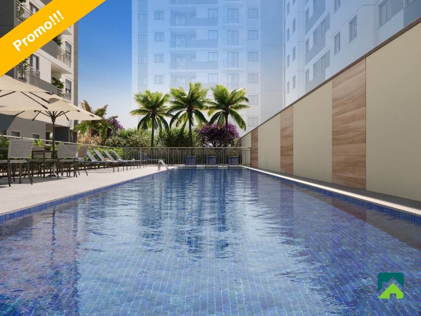 Apartamento, 2 quartos, 45 m² - Foto 3