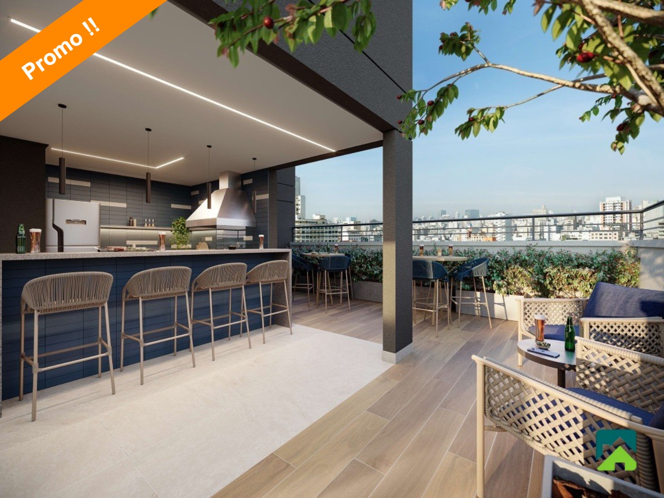 Apartamento, 1 quarto, 35 m² - Foto 2