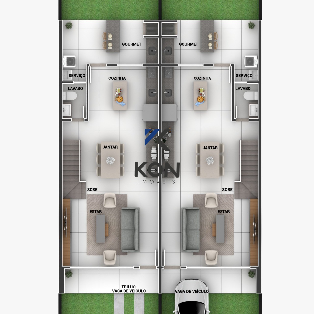 Sobrado, 3 quartos, 121 m² - Foto 3