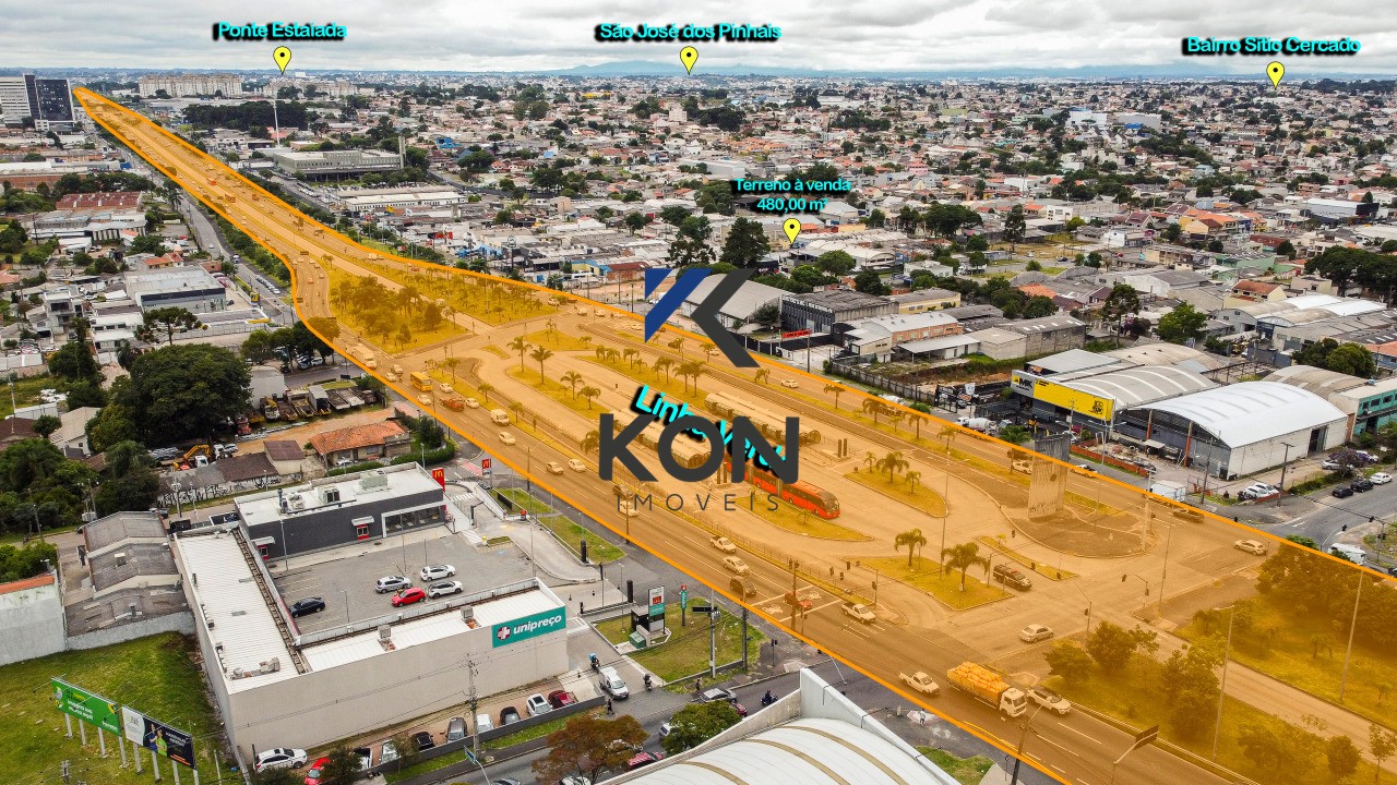 Lote,Terreno com Galpão prox BR a Venda no Xaxim Curitiba PR