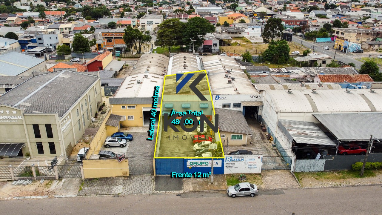 Lote,terreno com galpão prox br a venda no xaxim curitiba pr