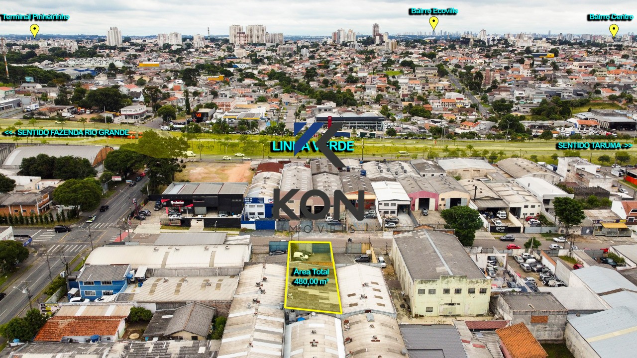 Lote,Terreno com Galpão prox BR a Venda no Xaxim Curitiba PR