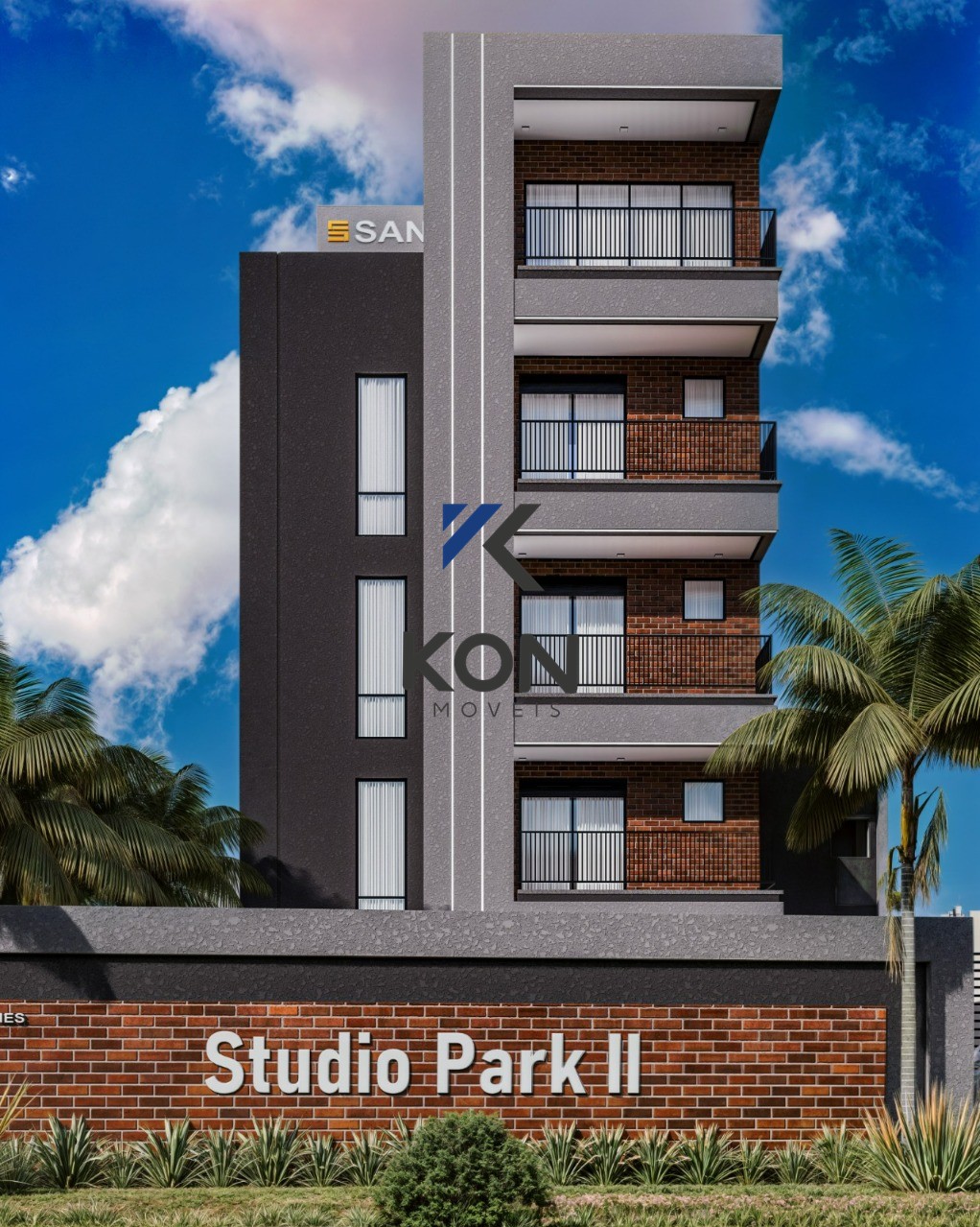 Studio a venda no novo mundo apartamentos de 1 quarto