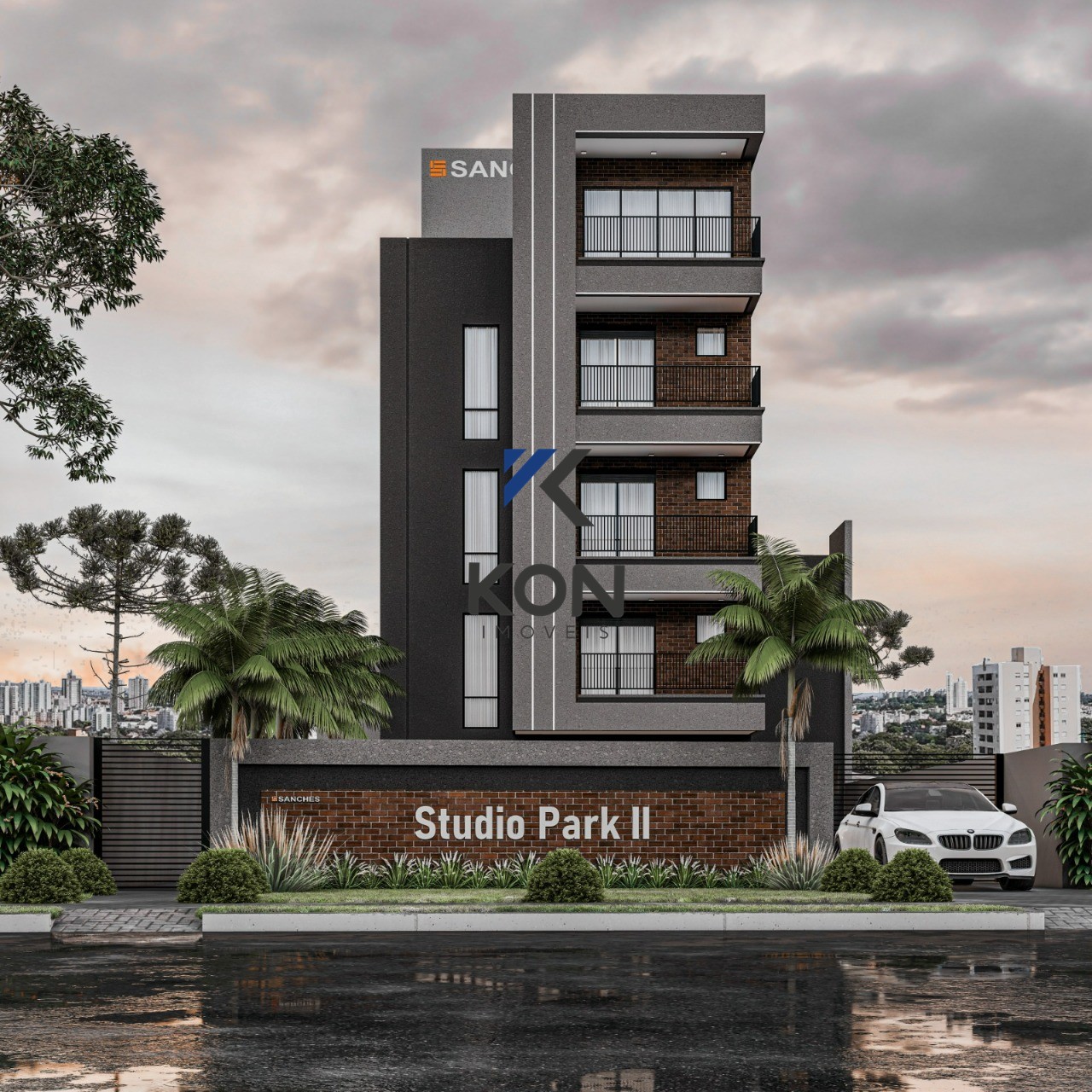 Studio a venda no novo mundo apartamentos de 1 quarto