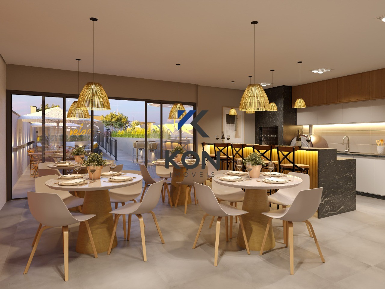 Apartamentos de 1 quarto na planta. - foto 12