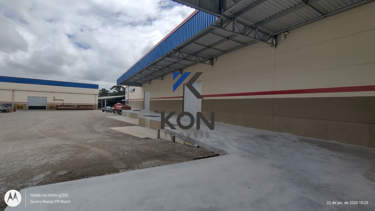 Galpão industrial para locação em quatro barras pr
