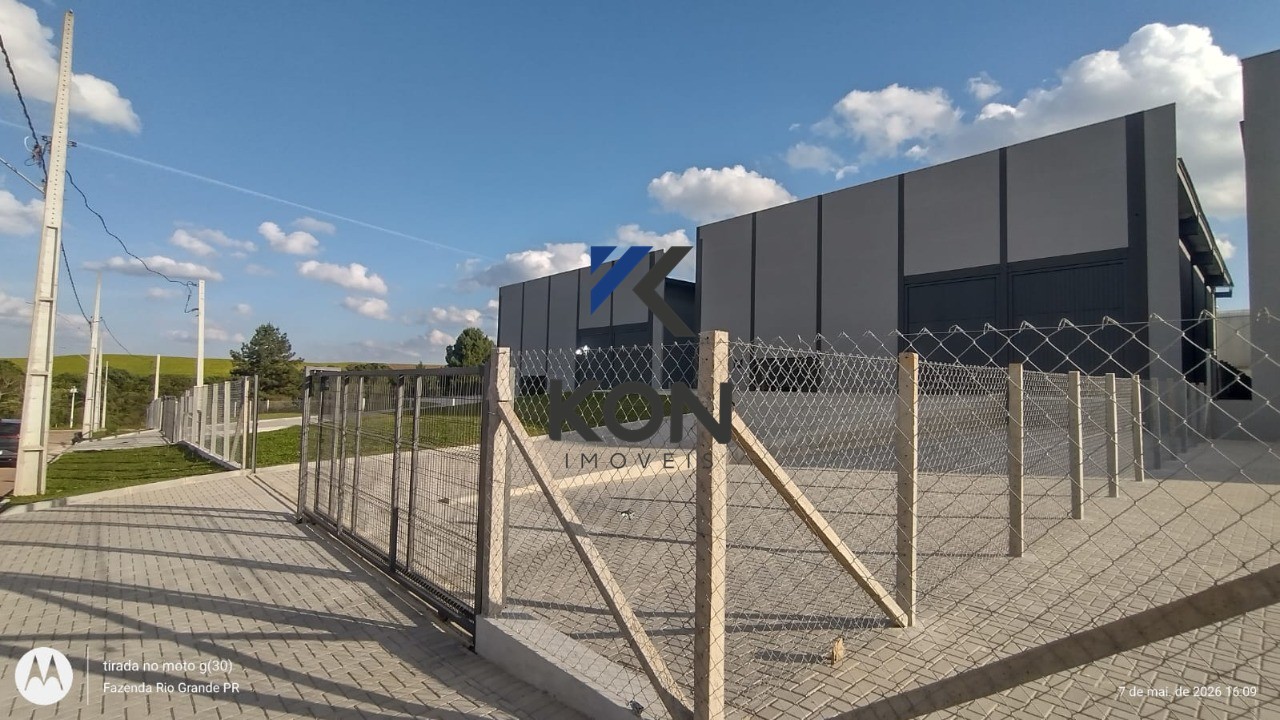 [LOCAÇÃO] Galpão Industrial 1.000m² a 2.000m² dentro de condominio Fazenda Rio Grande PR Pé-direito 9m Piso 6ton/m²