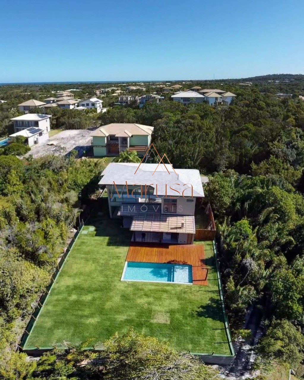 Casa residencial em mata de são joão - ba, praia do forte