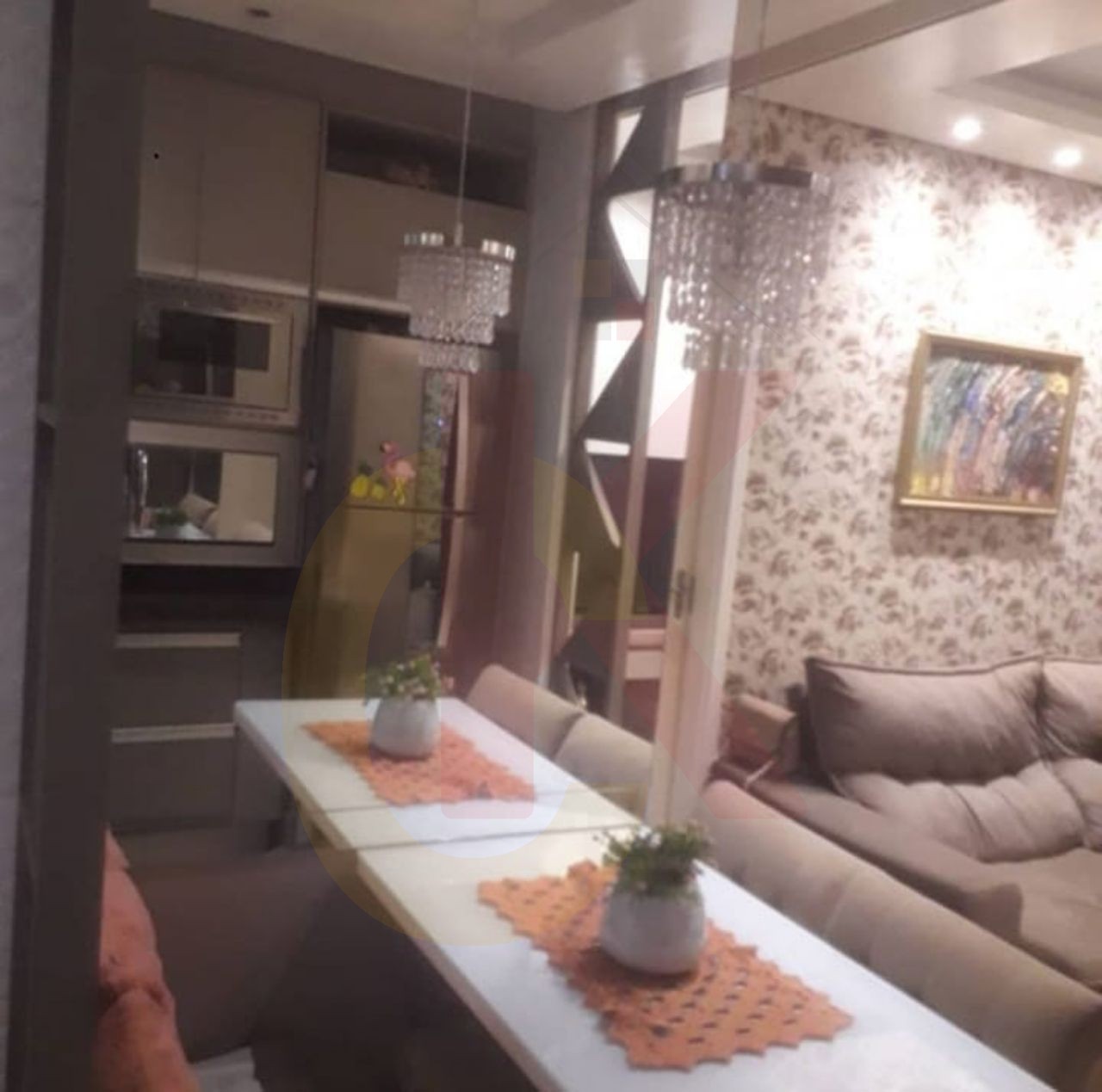 Maravilhoso AP para venda no condomínio Lar Suíça, Planalto Verde em RP. O imóvel conta com: 2 quartos, sala integrada com a cozinha, banheiro