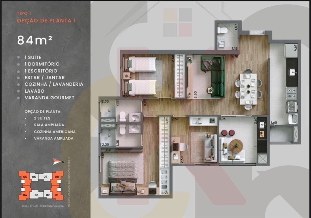 Oportunidade imperdível: Apartamento à venda em Ribeirão Preto-SP, Quinta da Primavera. 3 quartos, 1 suíte, 3 banheiros, 2 vagas.