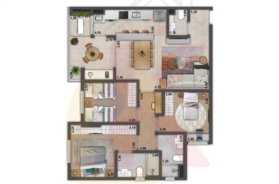 Apartamento, 3 quartos, 90 m² - Foto 30