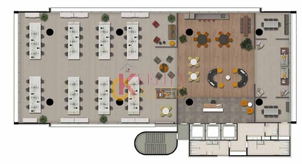 Aluga-se escritórios em Edifício Corporativo totalmente renovado (a partir de 390m² até 2.441m²)