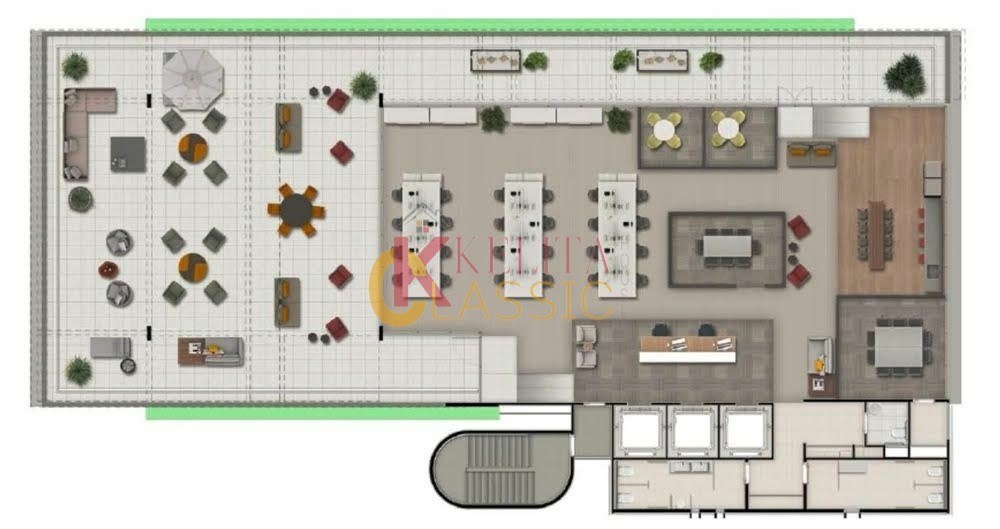 Aluga-se escritórios em Edifício Corporativo totalmente renovado (a partir de 390m² até 2.441m²)