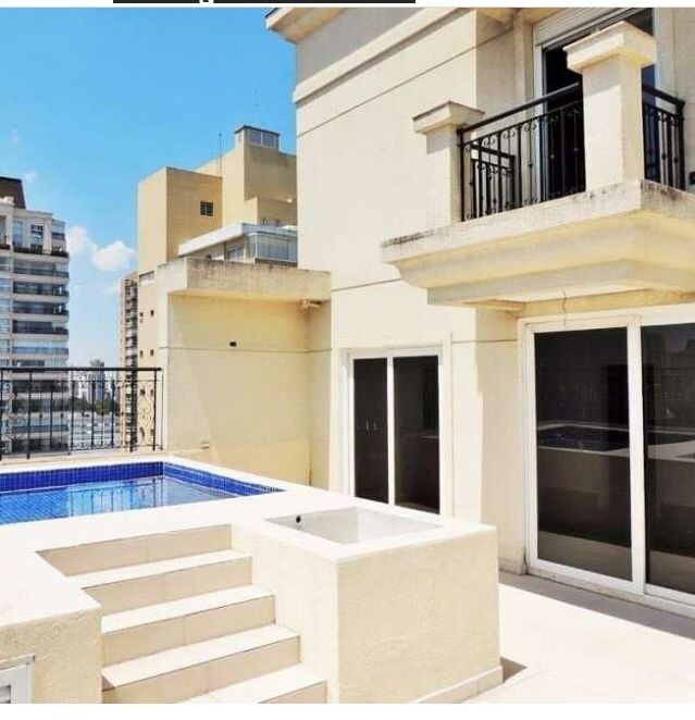 Linda cobertura duplex no ibirapuera para venda e locação