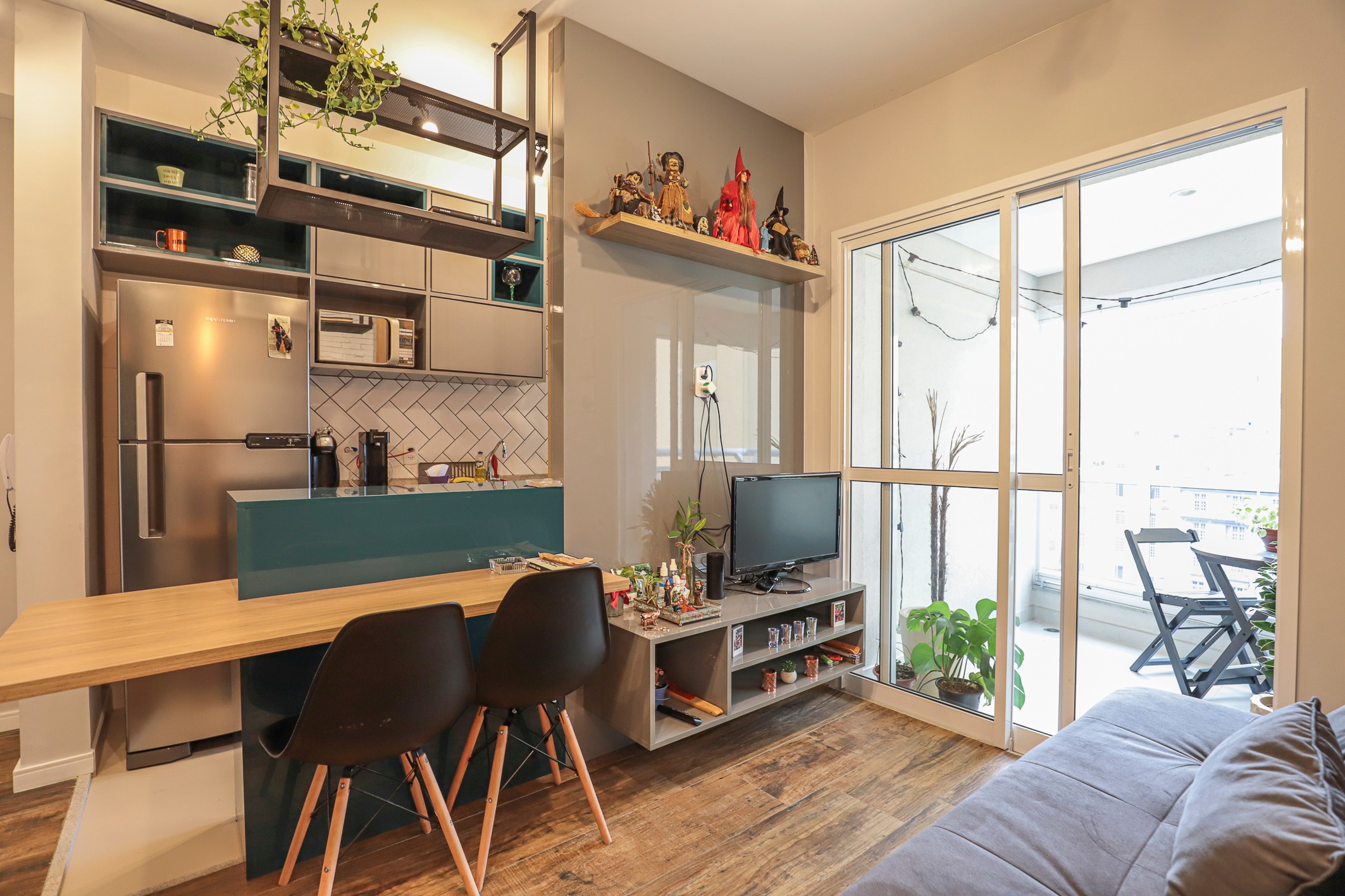 Confortável studio residencial para locação em santa efigêni