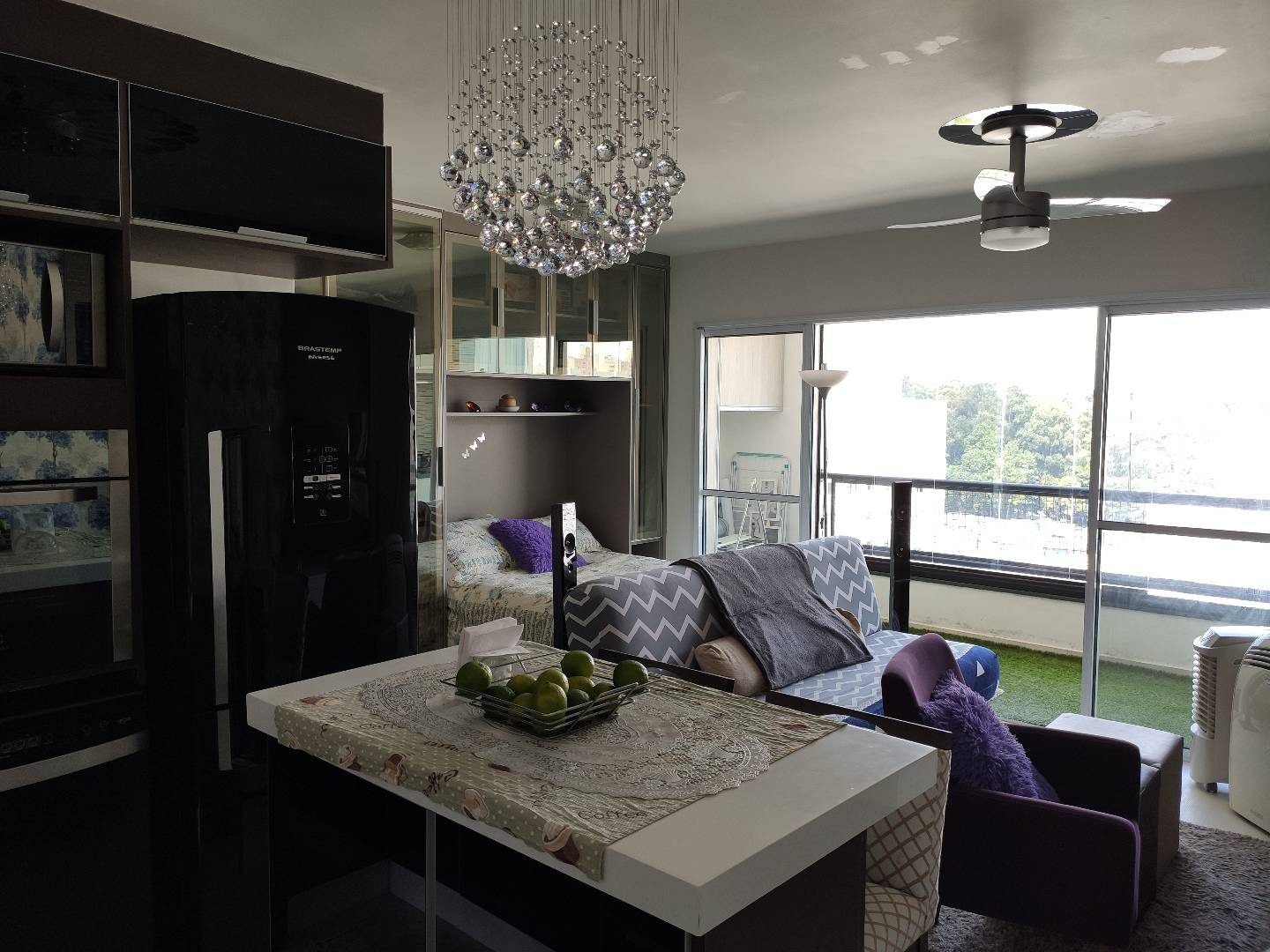 Studio mobiliado a venda no cambuci com 36m²