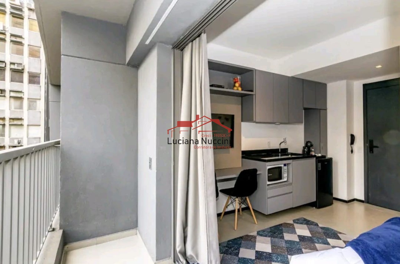 Studio Residencial à Venda na Consolação, São Paulo 1 Dormitório 23m² Úteis Oportunidade Única!