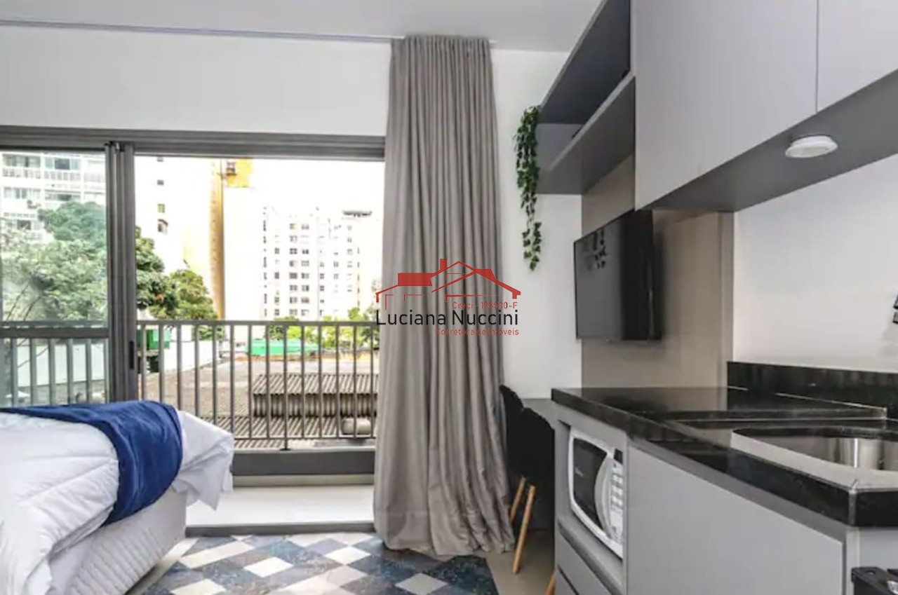 Studio Residencial à Venda na Consolação, São Paulo 1 Dormitório 23m² Úteis Oportunidade Única!