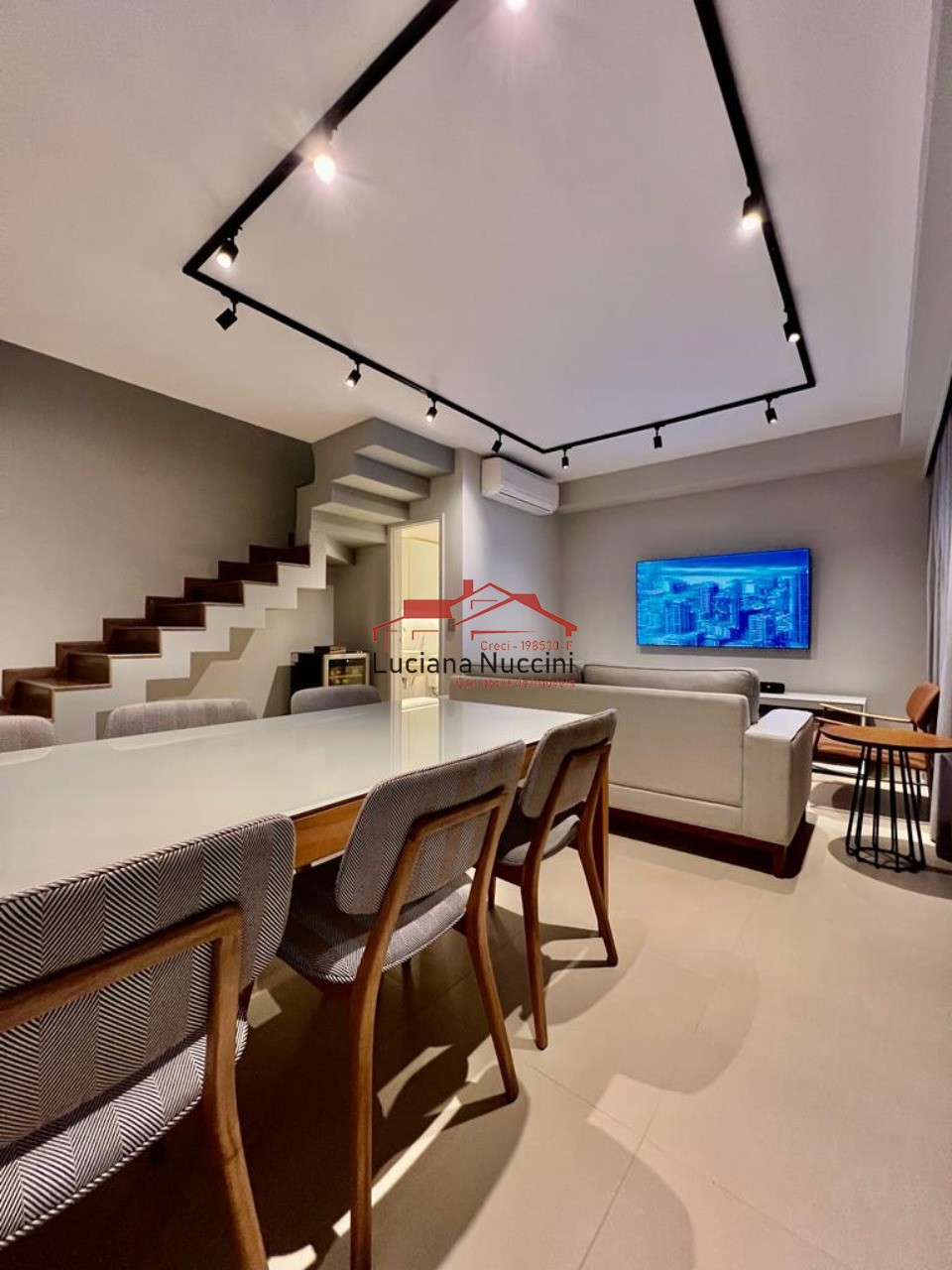 Exclusivo apartamento duplex com 2 suítes, cozinha americana