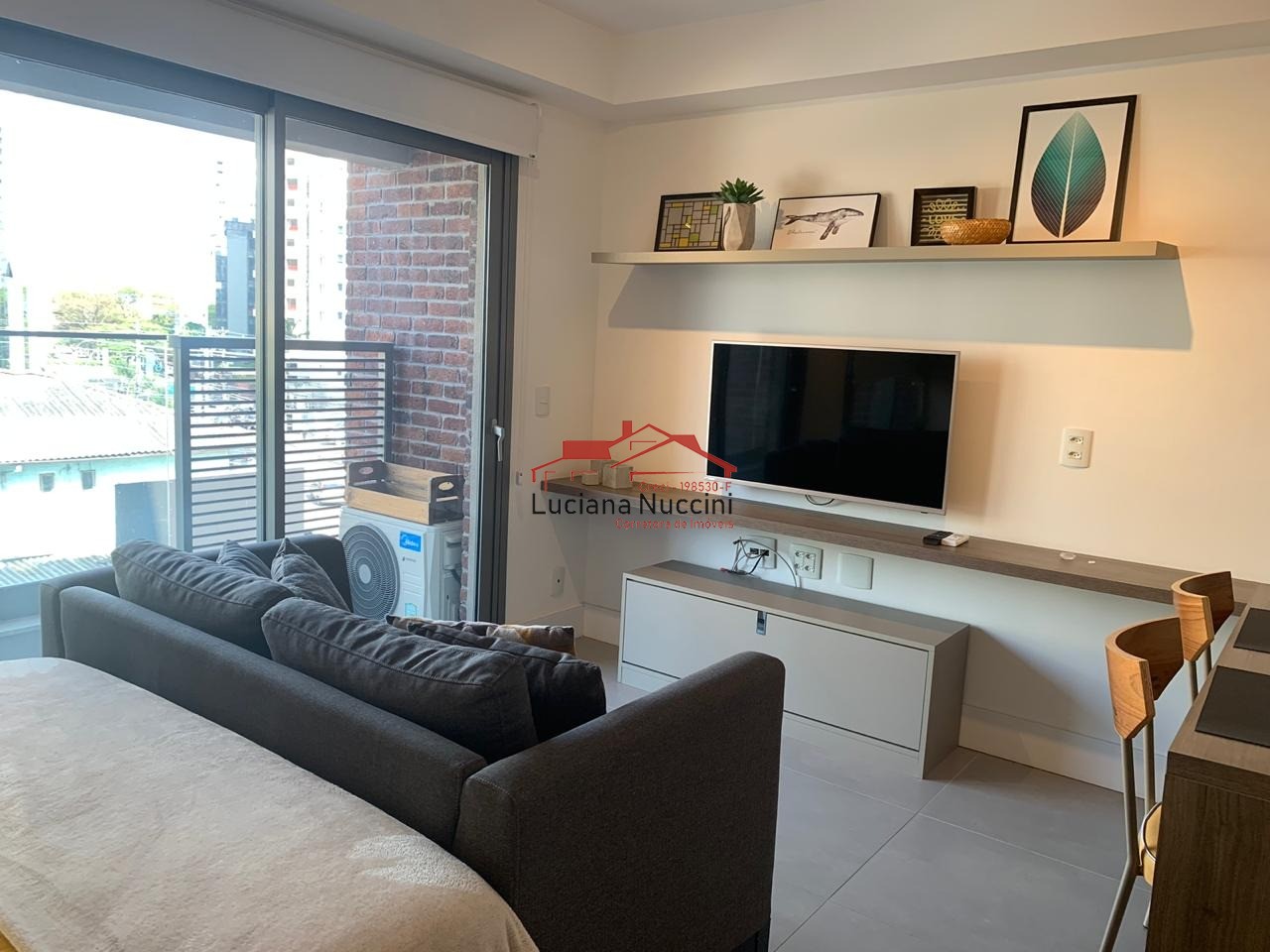 Investimento inteligente: studio mobiliado no jardim paulist