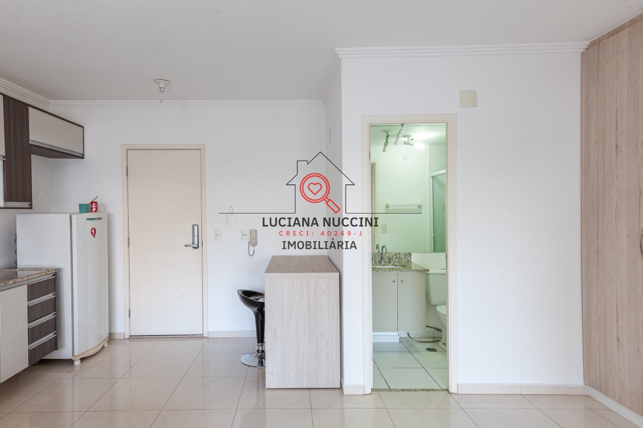 Venha morar no studio dos seus sonhos! com 1 quarto amplo, 1