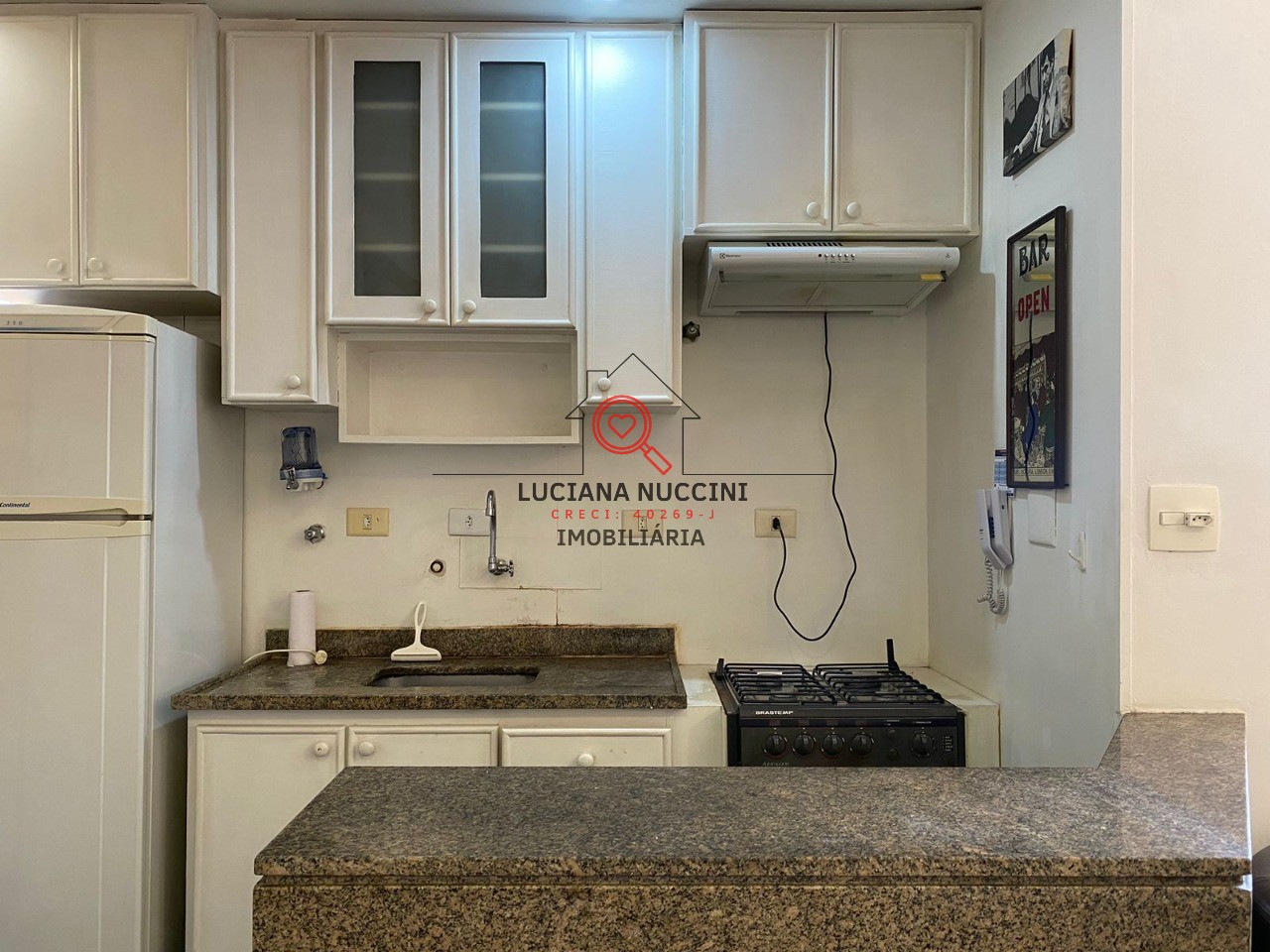 Apartamento para locação em são paulo-sp, santa cecília: 1 q